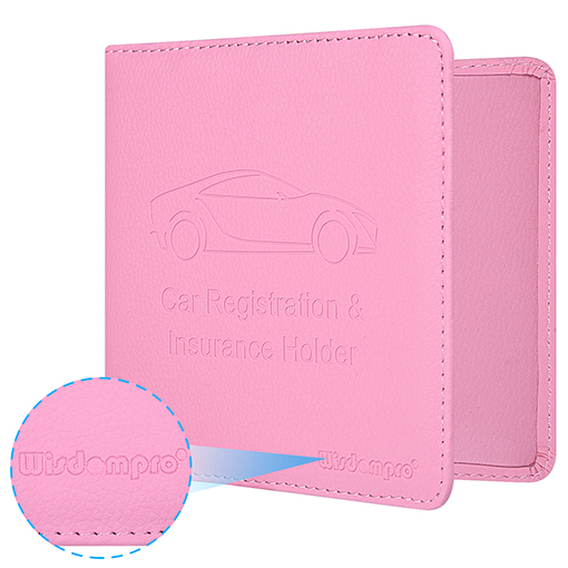 Miunice Car Registration and Insurance Holder, Premium Pu Leather Vehicle  Glove Box Organizer, Prefect Car Essentials Wallet for Driver License,  Cards